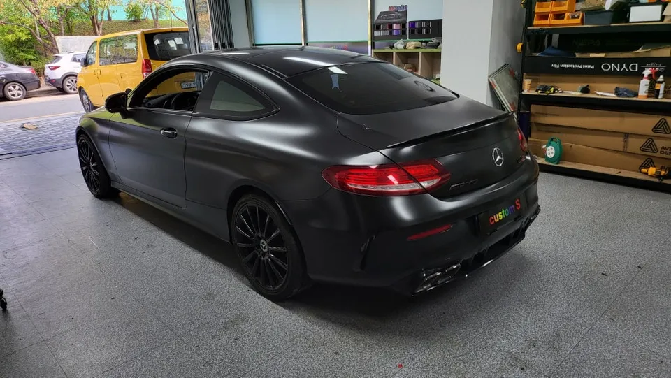 Mercedes-Benz Coupeのカーラッピング事例｜費用目安・仕上がり 施工写真 1-1