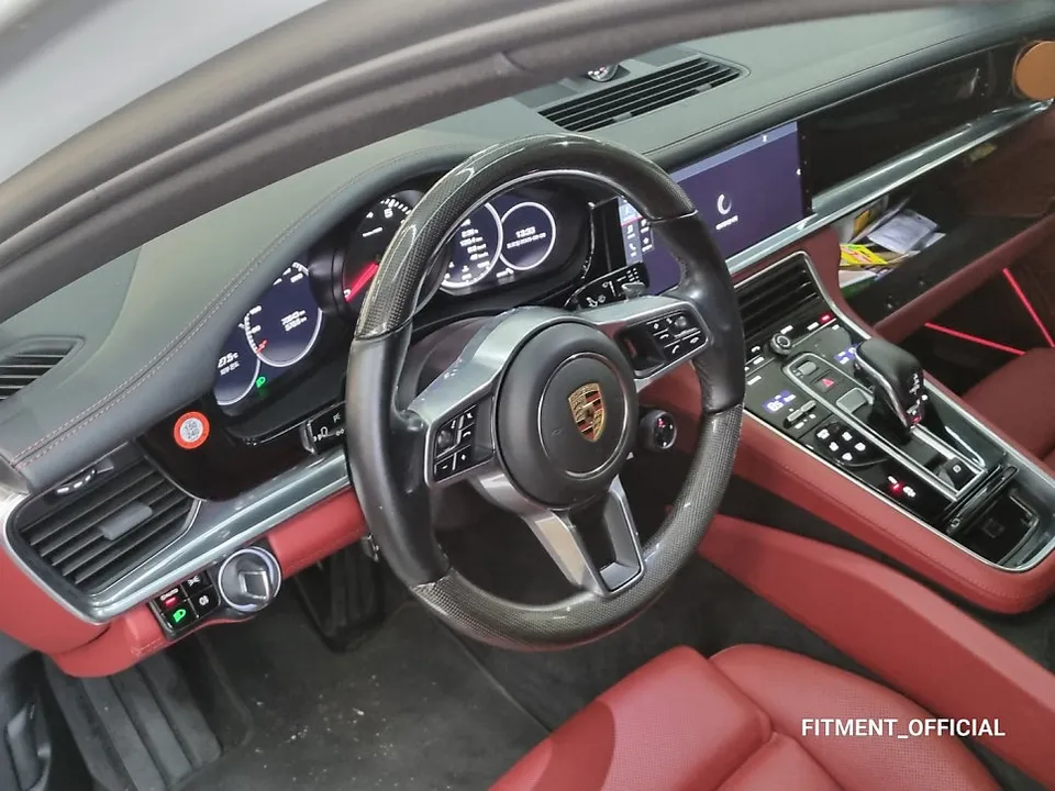 Porsche Panamera 971のAndroid Auto・CarPlay取付事例 施工写真 4-2