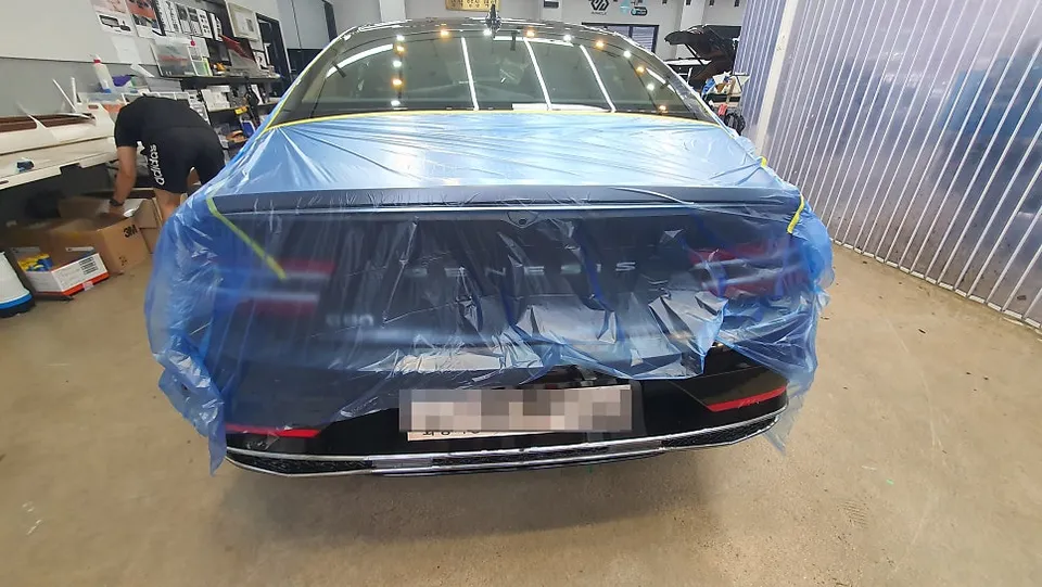Genesis G80 window tinting - Genesis G80 Window Tinting Review: Rayno S9 Film photo 4