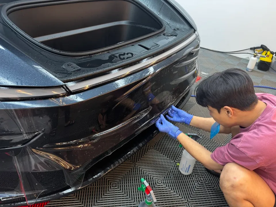 Tesla JuniperのPPF施工事例|費用目安・仕上がり 施工写真 2-1