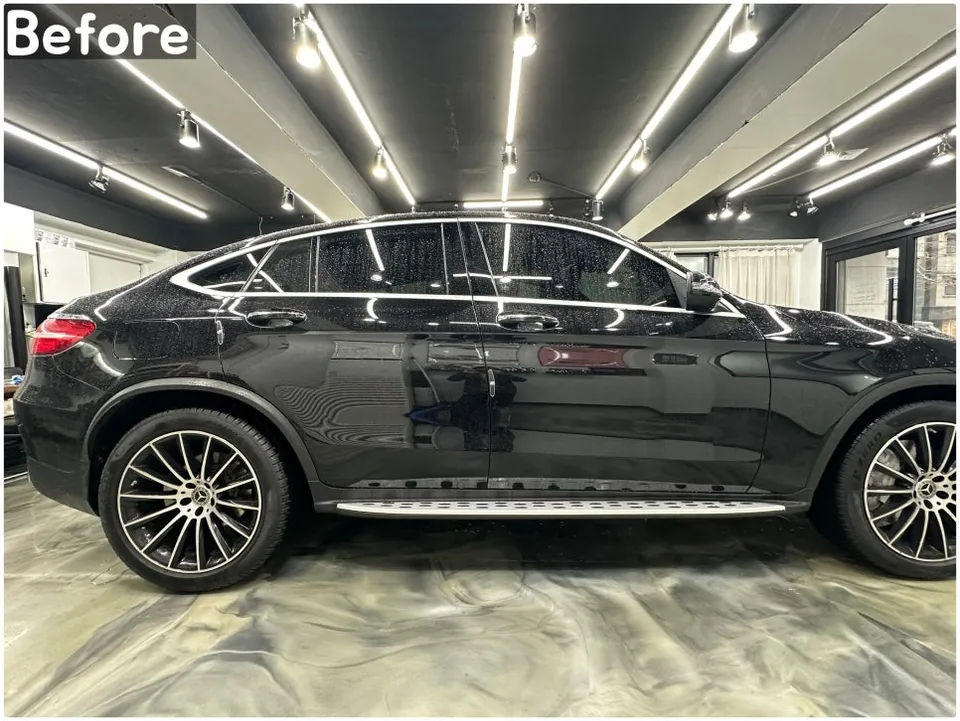 Mercedes-Benz GLCのカーラッピング事例 施工写真 2