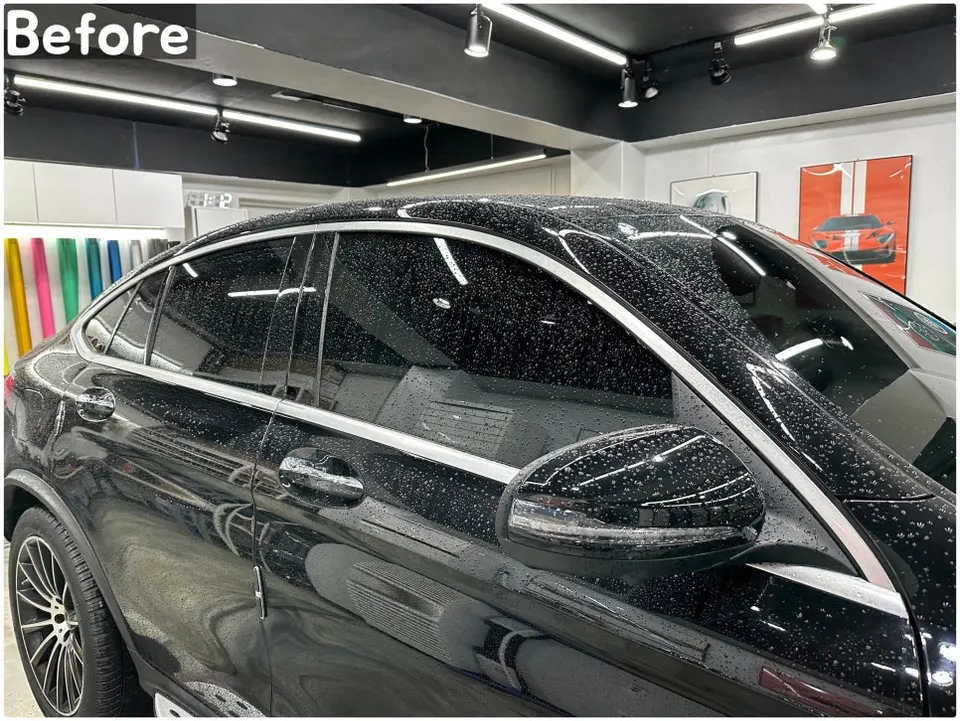 Mercedes-Benz GLCのカーラッピング事例 施工写真 4