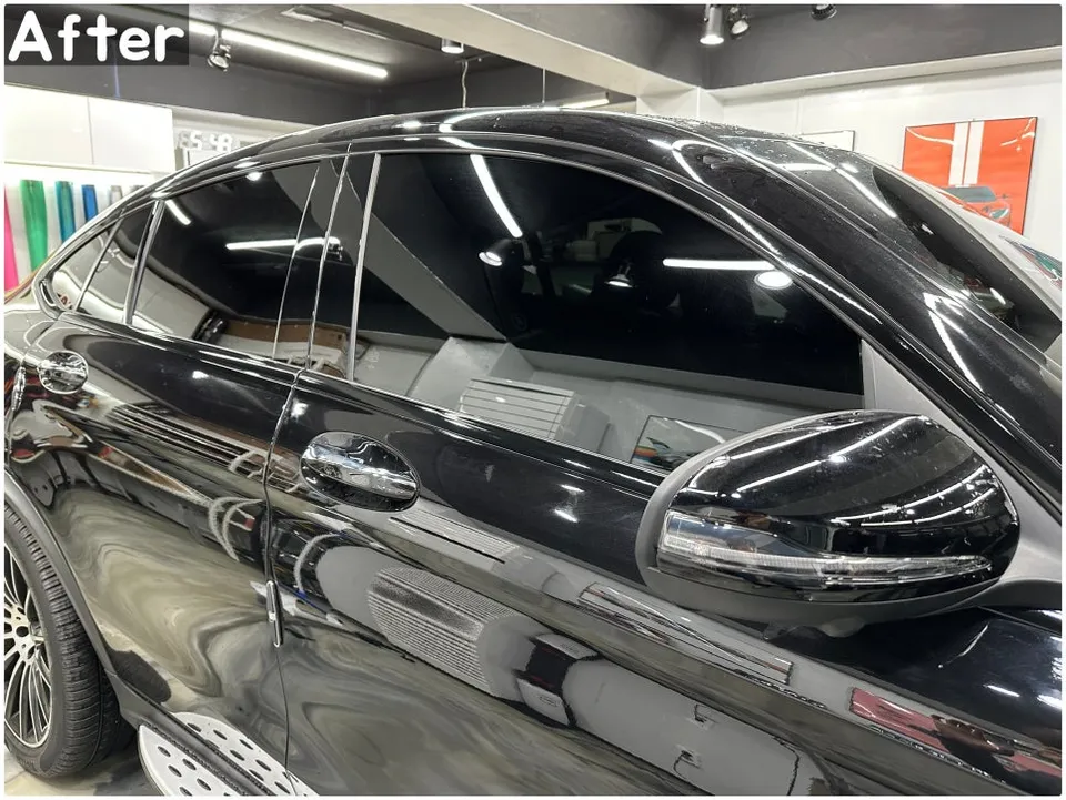Mercedes-Benz GLCのカーラッピング事例 施工写真 5