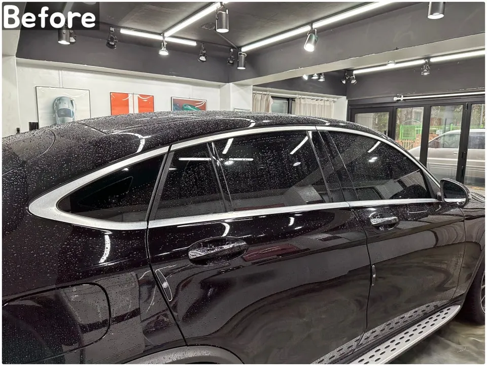 Mercedes-Benz GLCのカーラッピング事例 施工写真 6