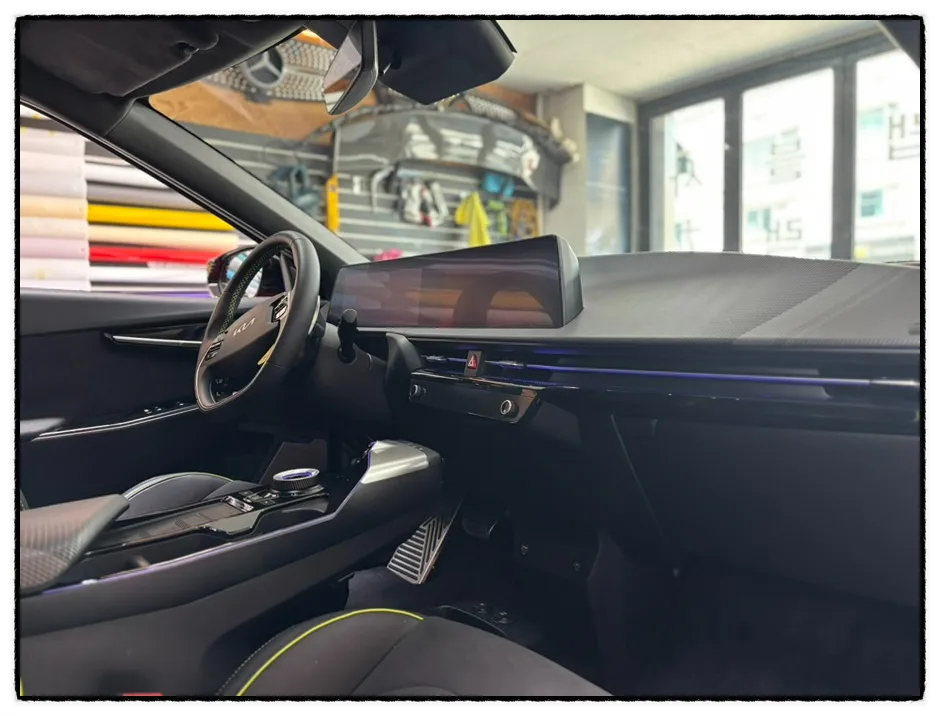 Kia EV6 GTのカーオーディオ施工事例 施工写真 2-1