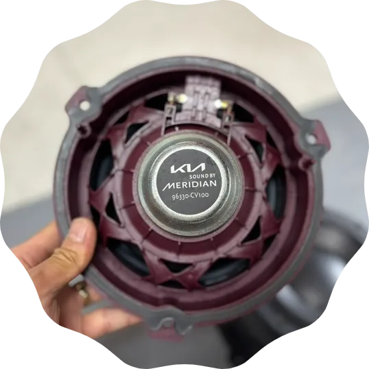 Kia EV6 GTのカーオーディオ施工事例 施工写真 1-2