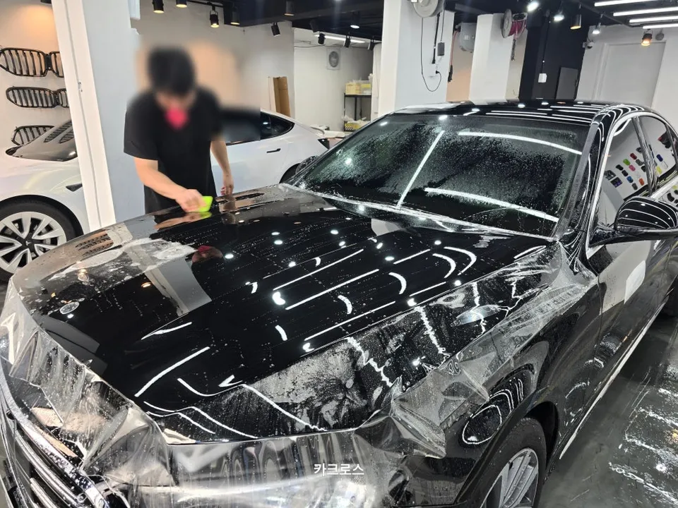 メルセデス・ベンツ Eクラス W213 PPF施工事例 施工写真 1-3