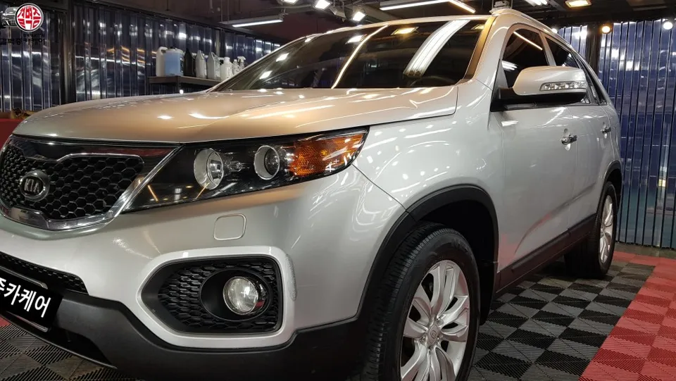 Kia Sorento paint correction installation result