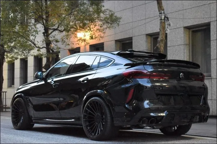 BMW X6M F96 body kit - BMW X6M F96 Body Kit & Aero Parts Review: Harman Upgrade photo 4