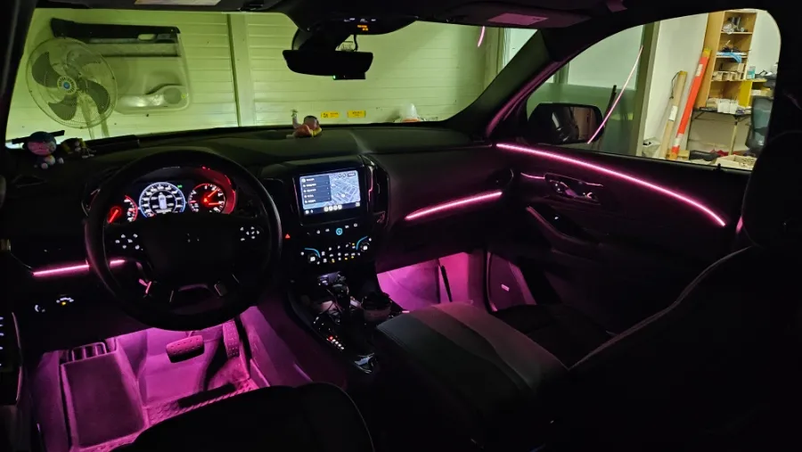 Chevrolet Traverse Ambient Lighting Review