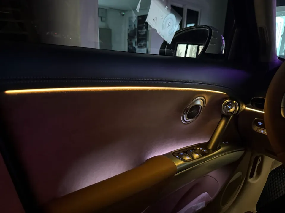 Genesis GV60 ambient lighting - Genesis GV60 Ambient Lighting Review - Enhanced Interior photo 4