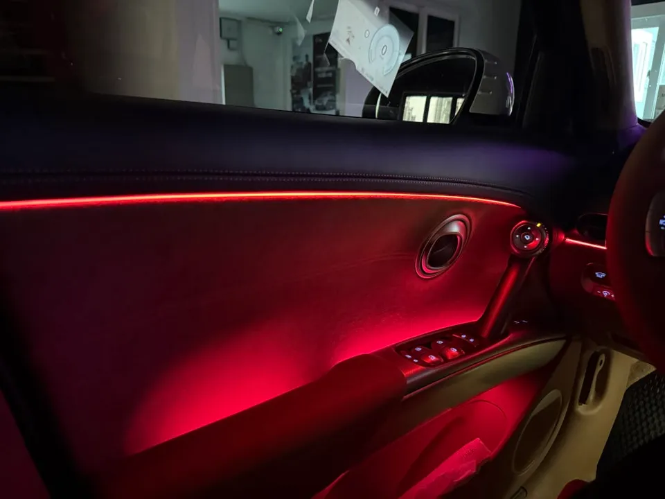 Genesis GV60 ambient lighting - Genesis GV60 Ambient Lighting Review - Enhanced Interior photo 5