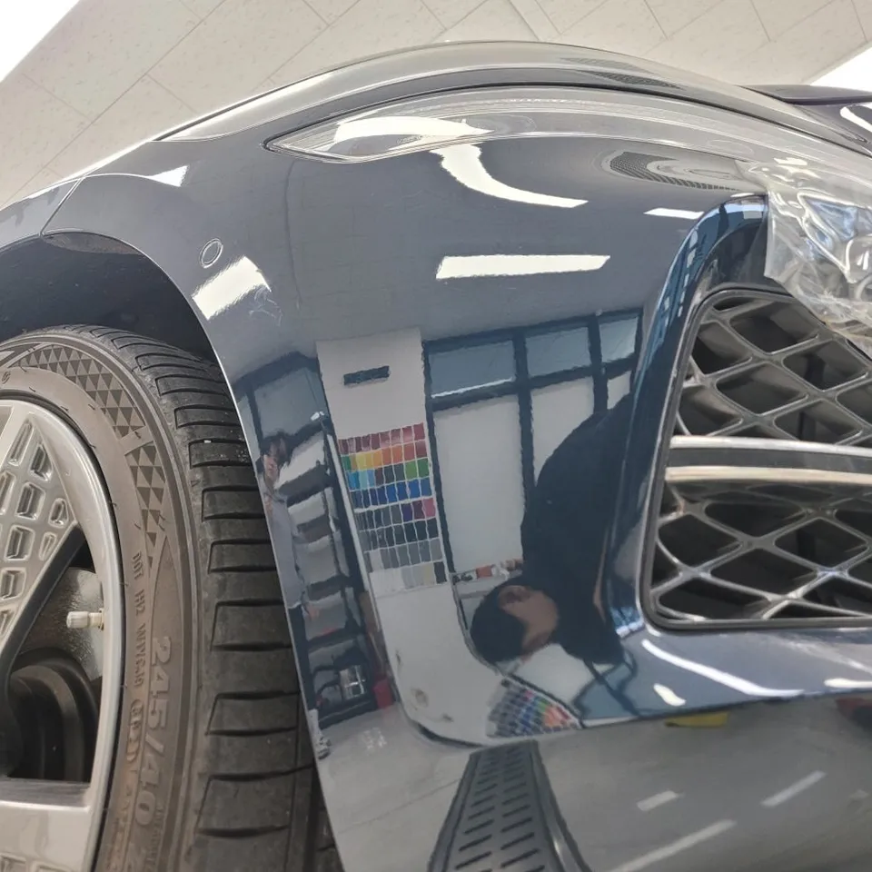 Genesis G80 PPF再施工事例|傷防止と美観維持 施工写真 3-2