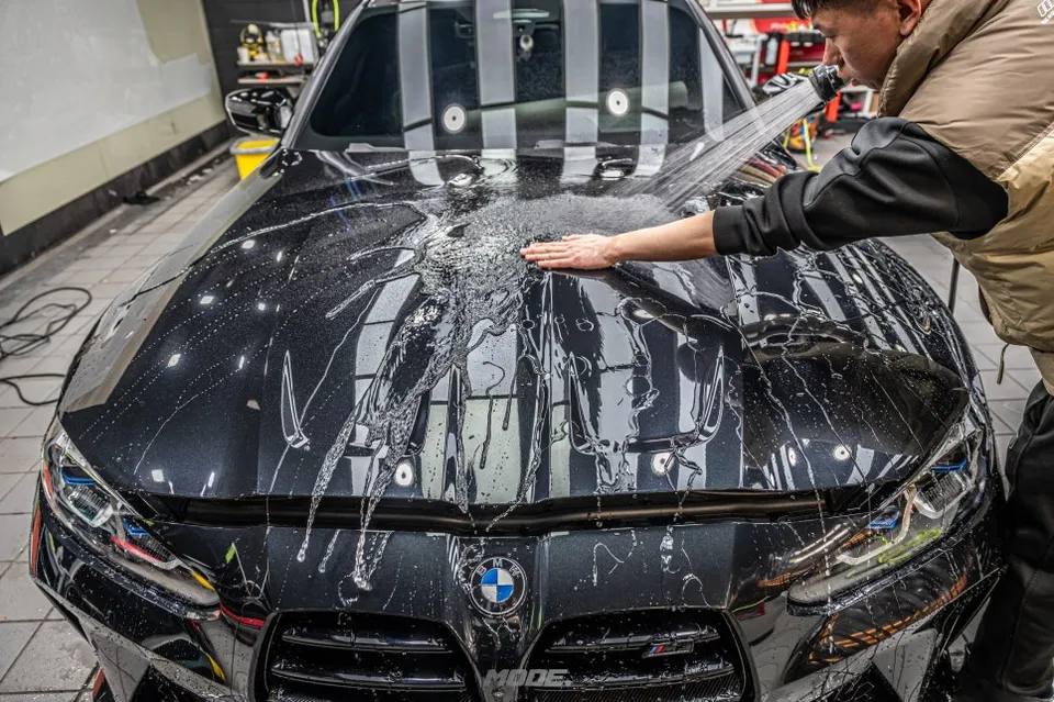 BMW M3のPPF施工事例｜費用目安・仕上がり 施工写真 1-2