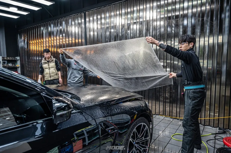 BMW M3のPPF施工事例｜費用目安・仕上がり 施工写真 1-3