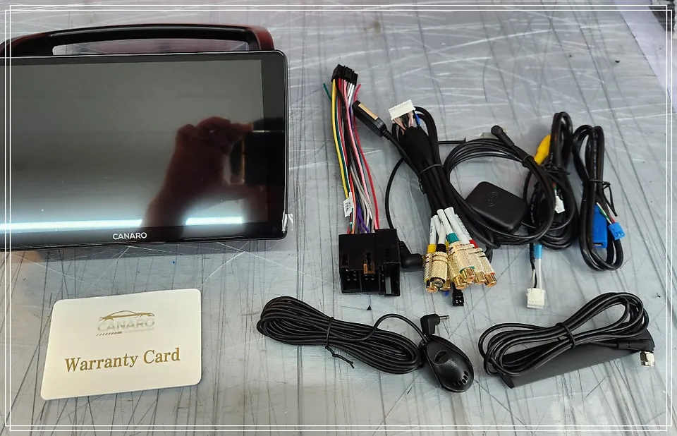 Kia CarnivalのAndroid Auto・CarPlay取付事例 施工写真 1-2