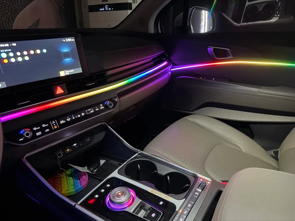 Kia Carnival KA4 ambient lighting - Kia Carnival KA4 Ambient Lighting Review - Cost & Results photo 3