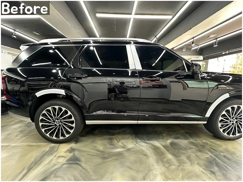Hyundai Palisade LX3のカーラッピング事例|費用目安・仕上がり 施工写真 3-3