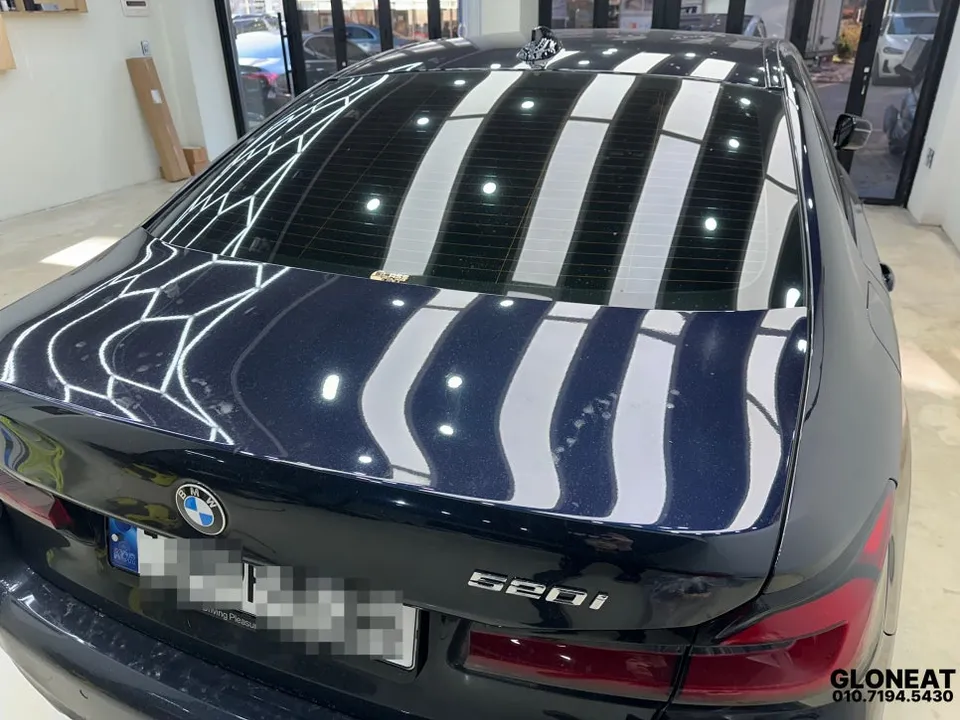 BMW 5 Seriesのガラスコーティング事例|費用目安・仕上がり 施工写真 3-1