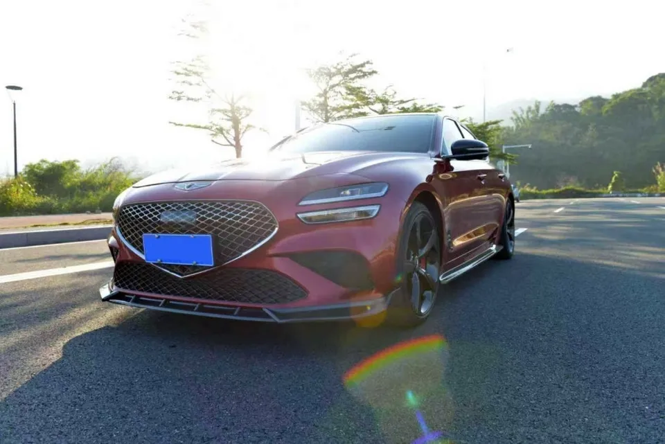 Genesis G70 body kit - Genesis G70 Body Kit Installation Review photo 3