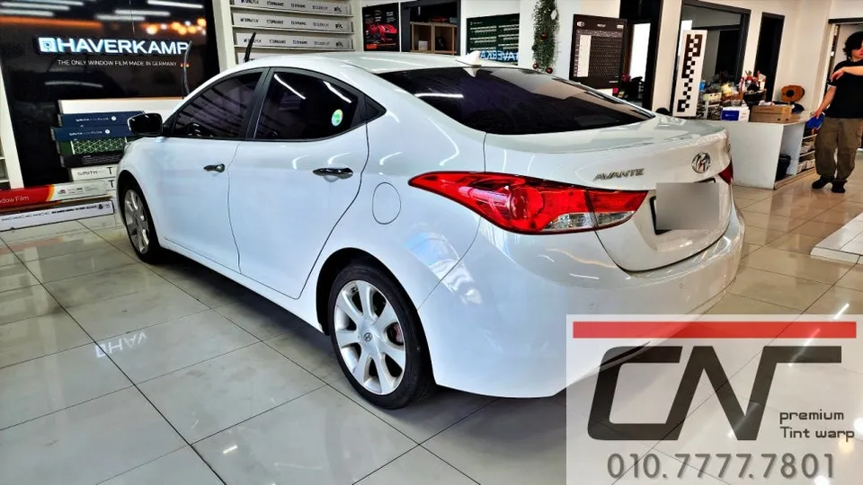 Hyundai Elantra MD window tinting - Hyundai Elantra Window Tinting Review — Enhanced Comfort photo 3