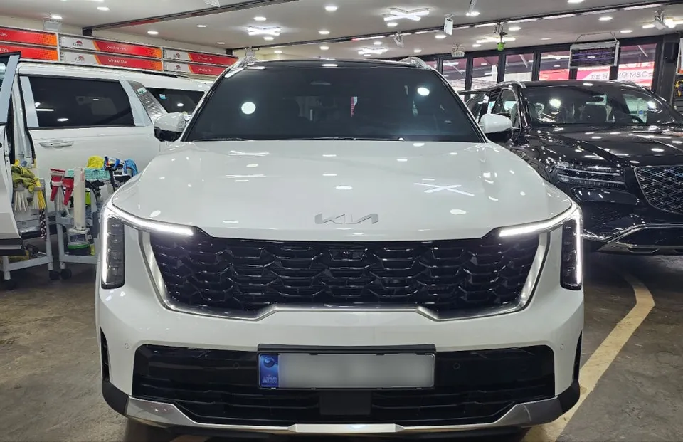 Hyundai Santa Fe PPF施工事例|費用目安と仕上がり 施工写真 1-3