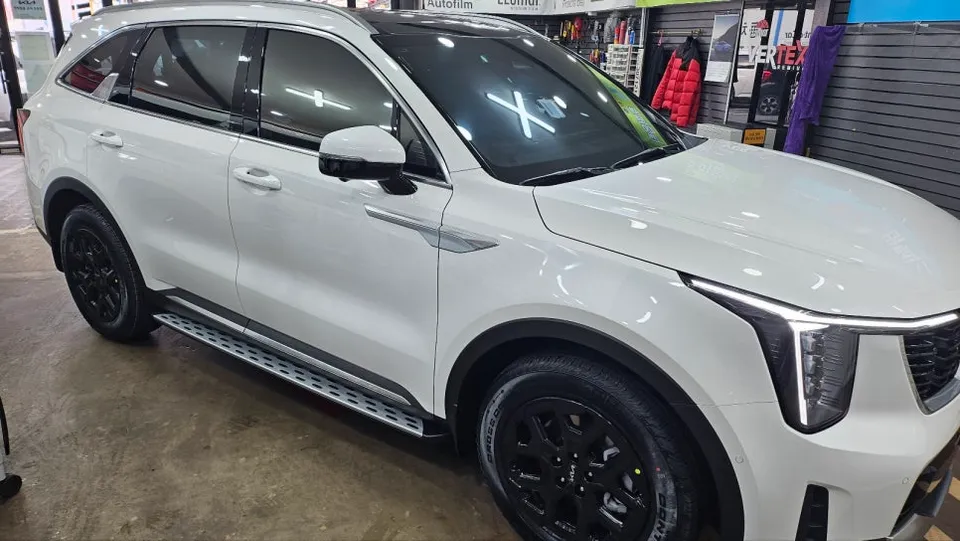 Hyundai Santa Fe PPF施工事例|費用目安と仕上がり 施工写真 2-3