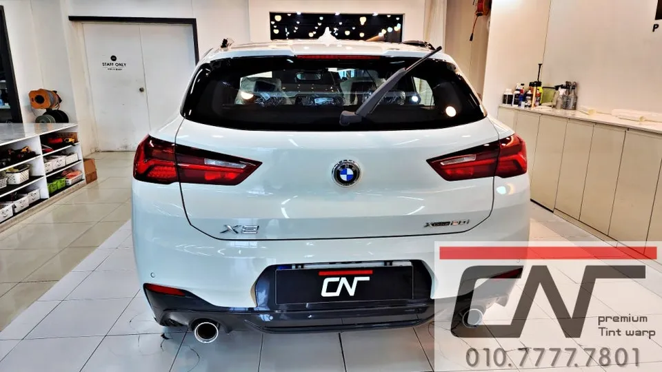 BMW X2のカーフィルム施工事例|費用目安・仕上がり 施工写真 3-1