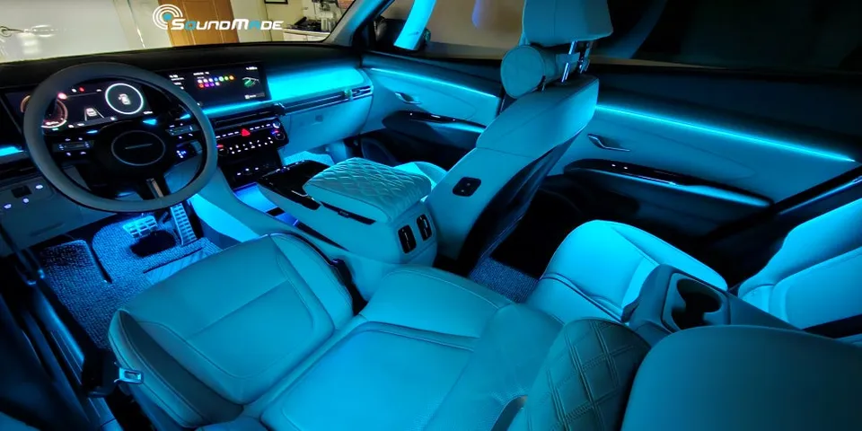 Hyundai Tucson NX4 ambient lighting - Hyundai Tucson NX4 Ambient Lighting Review: Cost & Results photo 4
