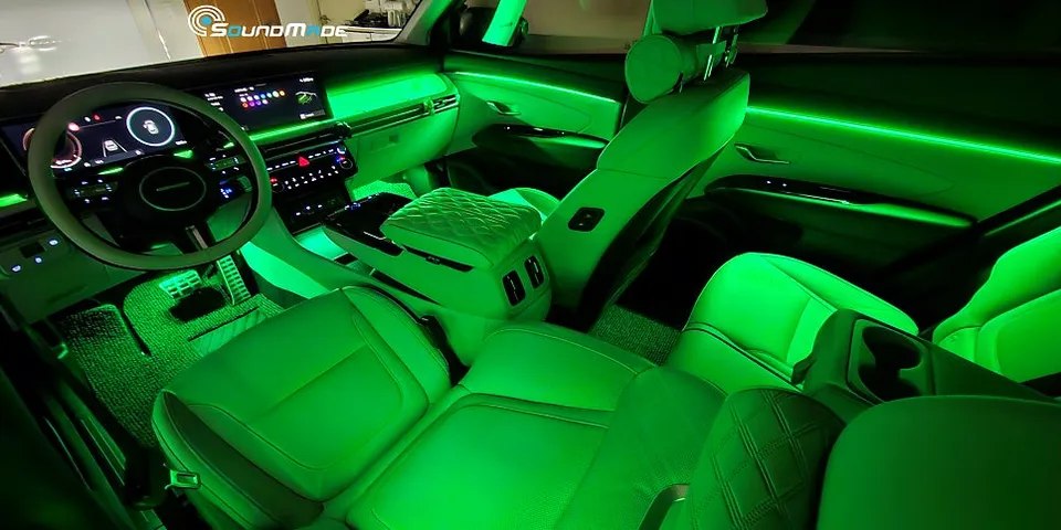 Hyundai Tucson NX4 ambient lighting - Hyundai Tucson NX4 Ambient Lighting Review: Cost & Results photo 5