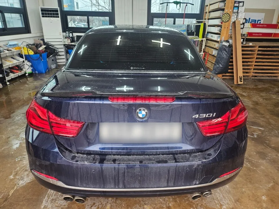 BMW 4 Series F32 steering wheel installation result