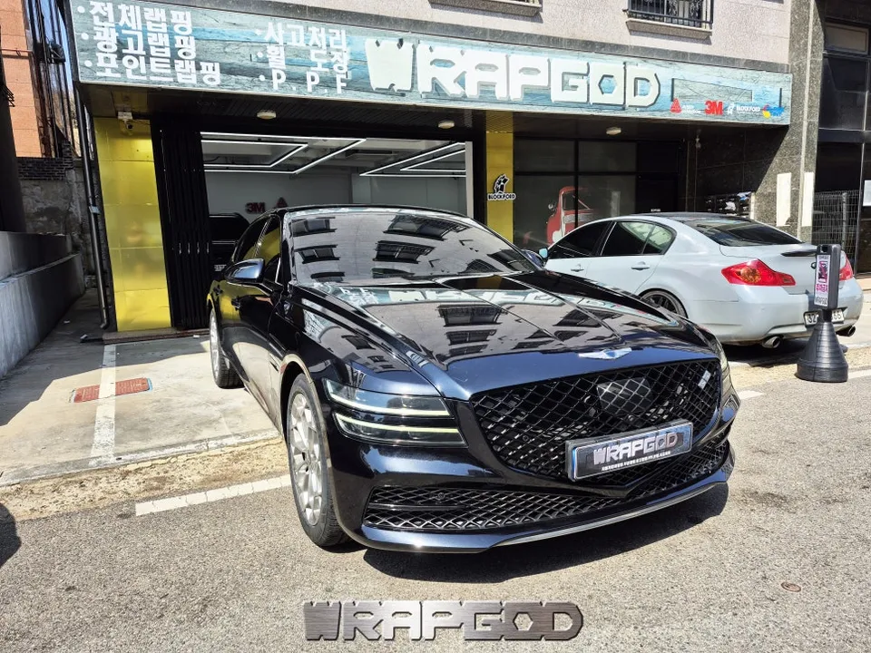 Genesis G80 Vinyl Wrap Review: Chrome Delete & Light Film