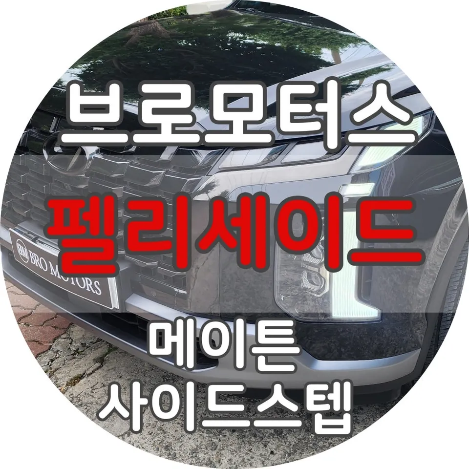 Hyundai Palisade body kit installation result
