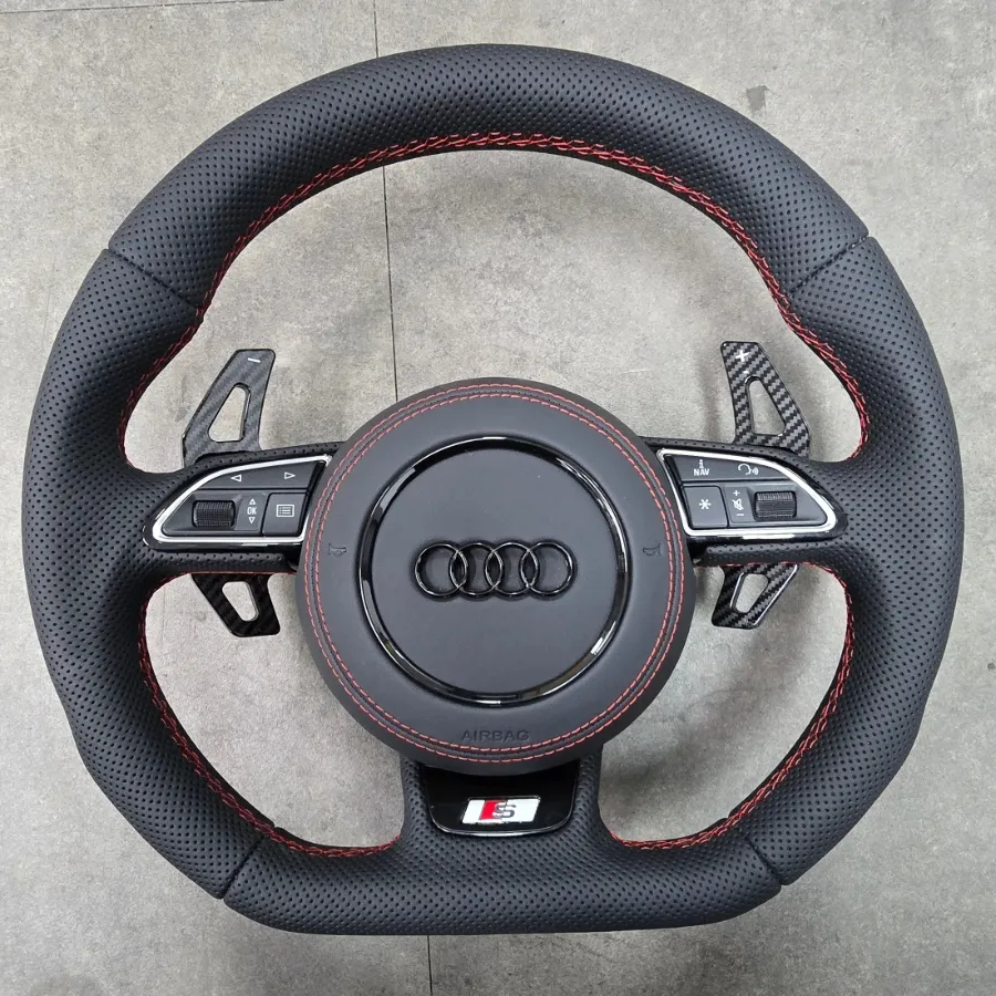 Audi A6 C7 steering wheel - Audi A6 C7 Steering Wheel Customization Review photo 5