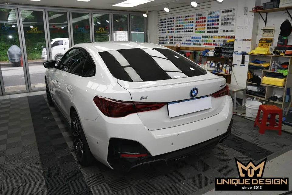 BMW M5のPPF施工事例｜費用目安と仕上がり 施工写真 1-2