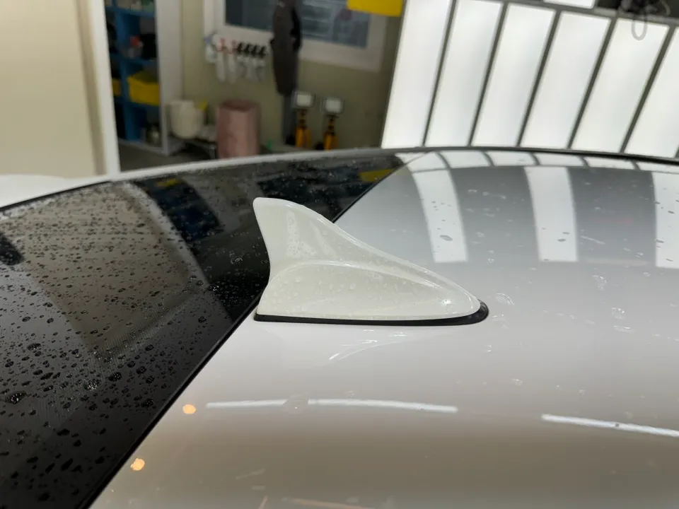 Hyundai Sonata vinyl wrap - Hyundai Sonata Vinyl Wrap Review - Gloss Black Roof photo 4