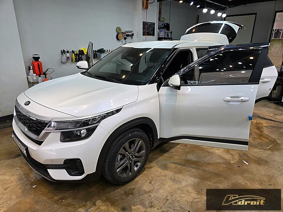 Kia Seltos paint correction installation result