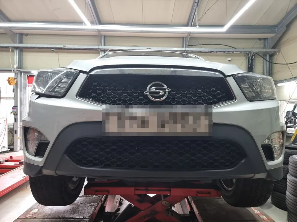 SsangYong Korando Sportsのホイールリペア・塗装事例 写真