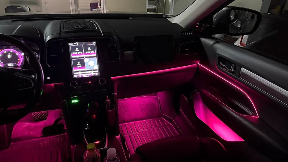 Renault QM6 ambient lighting - Renault QM6 Ambient Lighting Review: Interior LED Mood Lighting U photo 4