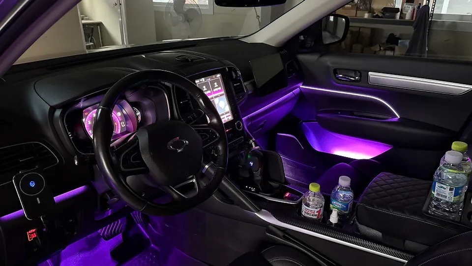 Renault QM6 ambient lighting - Renault QM6 Ambient Lighting Review: Interior LED Mood Lighting U photo 5
