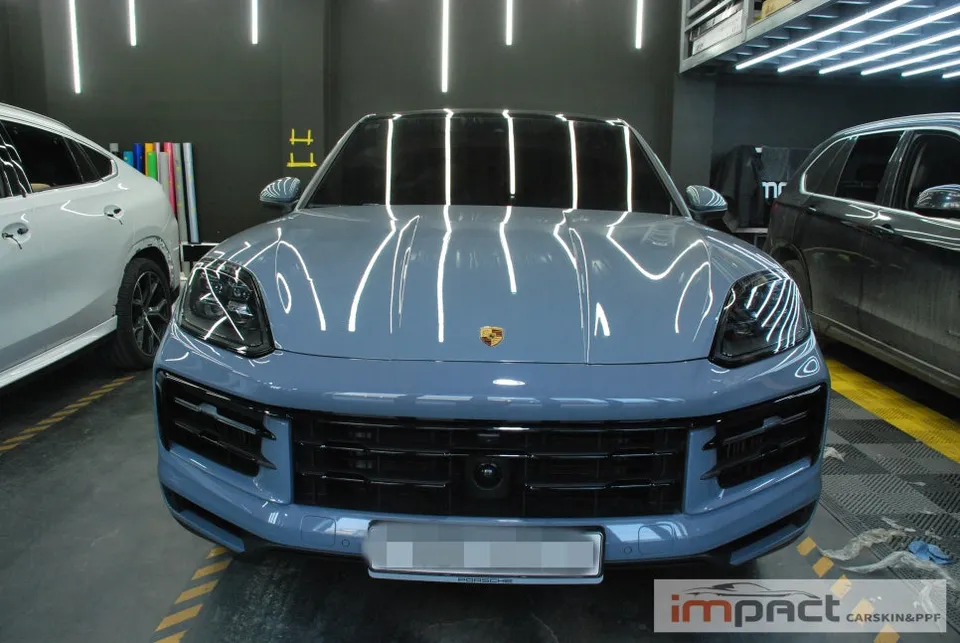 Porsche Cayenne PPF施工事例｜費用目安と仕上がり 施工写真 3-1