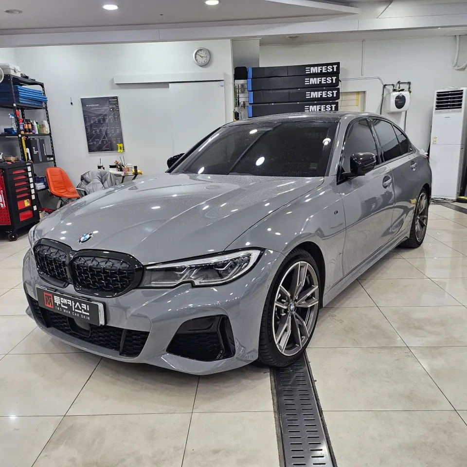 BMW M3のPPF施工事例｜費用目安と仕上がり 施工写真 3-1