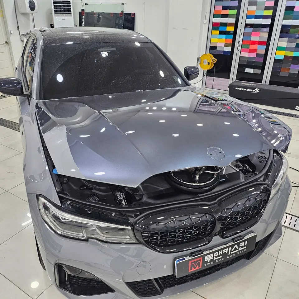 BMW M3のPPF施工事例｜費用目安と仕上がり 施工写真 1-3