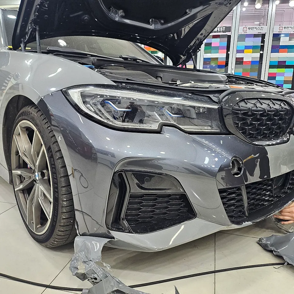 BMW M3のPPF施工事例｜費用目安と仕上がり 施工写真 2-3