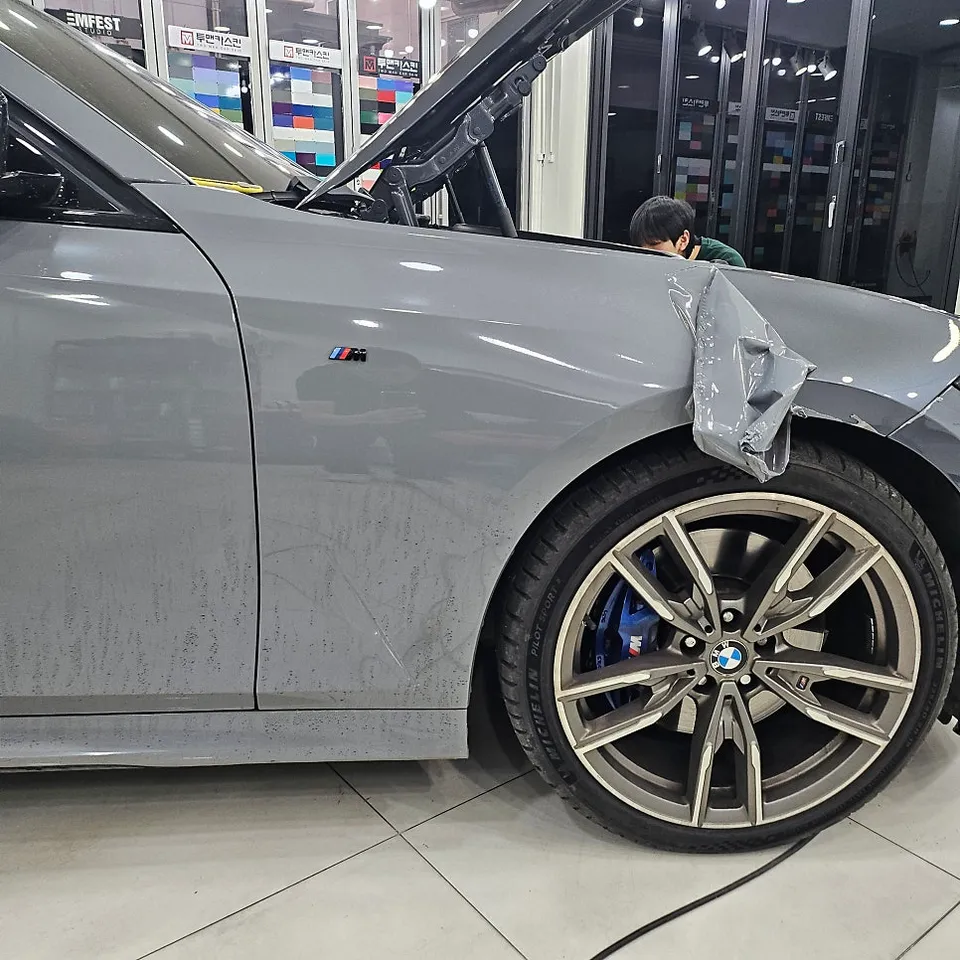 BMW M3のPPF施工事例｜費用目安と仕上がり 施工写真 3-3