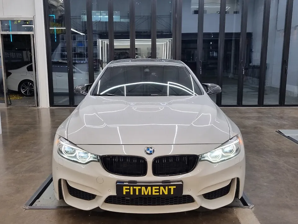 BMW M4 F82 lighting upgrade installation result