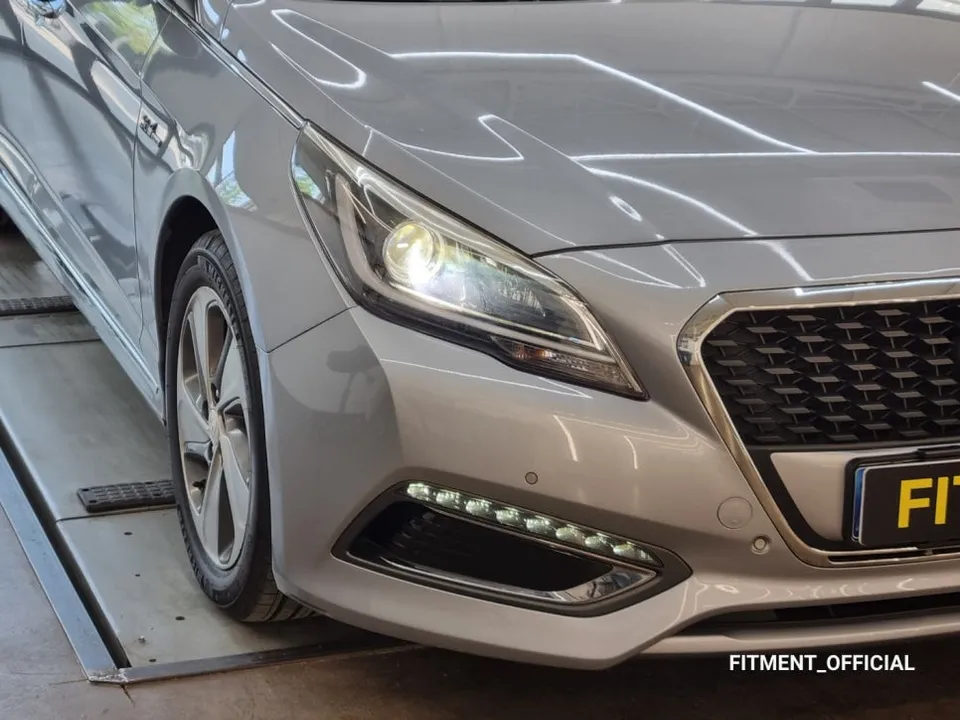 Hyundai Sonata LF lighting upgrade installation result