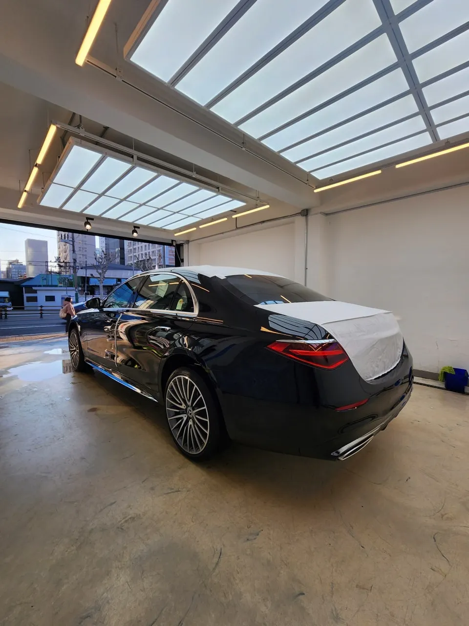 Mercedes-Benz S500 PPF施工事例｜費用目安・仕上がり 施工写真 4