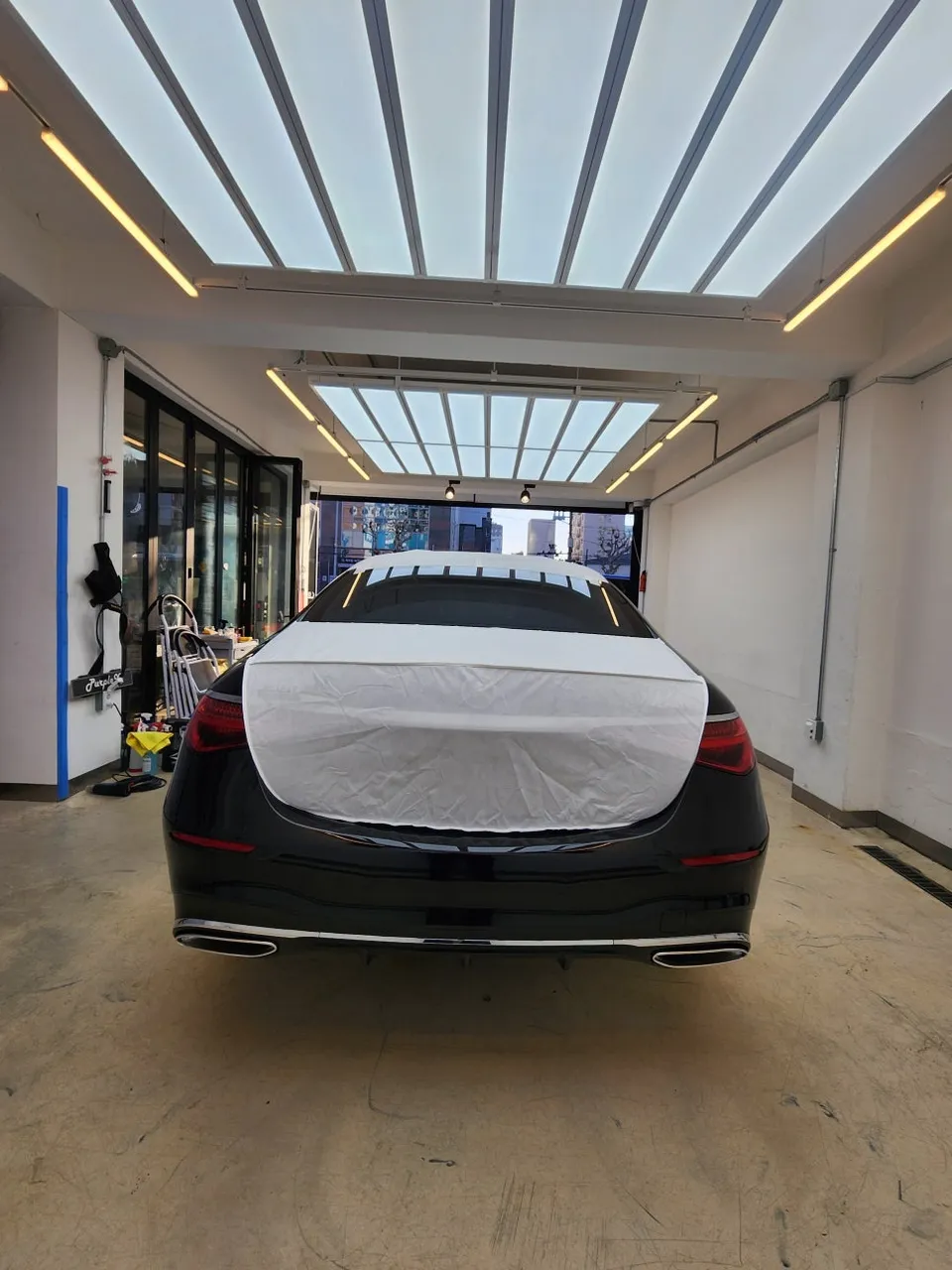 Mercedes-Benz S500 PPF施工事例｜費用目安・仕上がり 施工写真 5