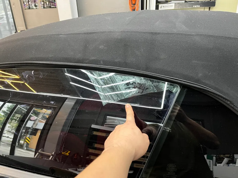 Ford Mustangのカーフィルム施工事例｜費用目安・仕上がり 施工写真 1-3